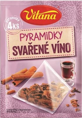 Vitana Pyramidky koření Svařené víno 4x5g