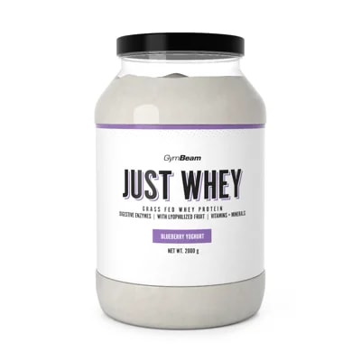 GymBeam Just Whey borůvkový jogurt