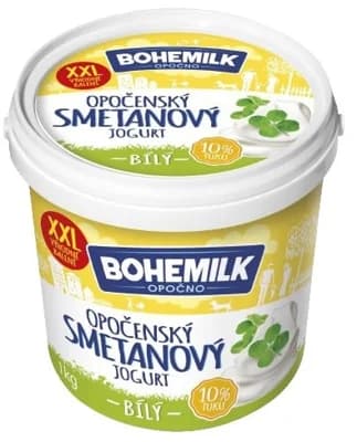 Bohemilk Opočenský bílý jogurt smetanový