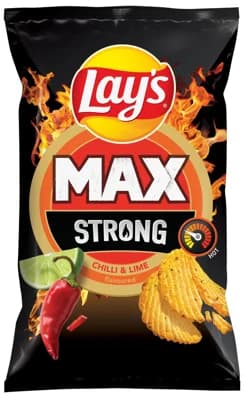 Lay's Max Strong s příchutí chilli a limetky