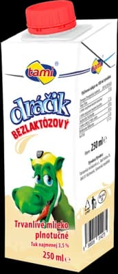 Tami Trvanlivé plnotučné mléko bezlaktózové (3,5%)