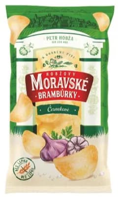 Moravské brambůrky Česnekové