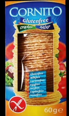 Cornito Bezlepkové krekry natur