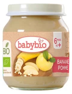 Babybio BIO Banán a jablko