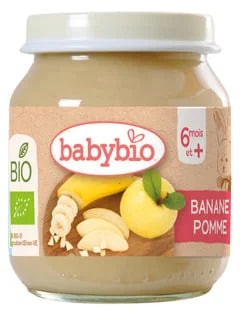 Babybio BIO Banán a jablko