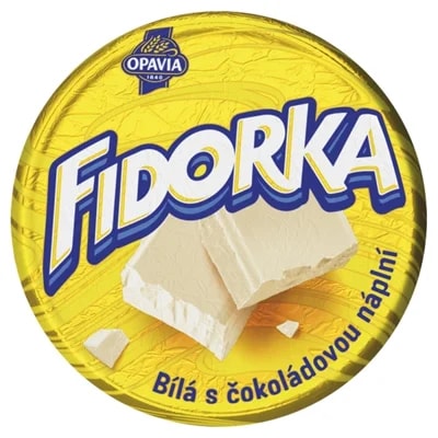 Opavia Fidorka bílá 30x30g