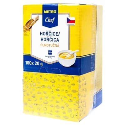 METRO Chef Hořčice plnotučná 100 x