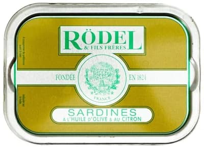 Rödel Sardinky v olivovém oleji s citronem