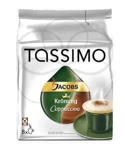 Tassimo JACOBS Krönung Cappuccino (8 x + 8 x 6,) kapsle