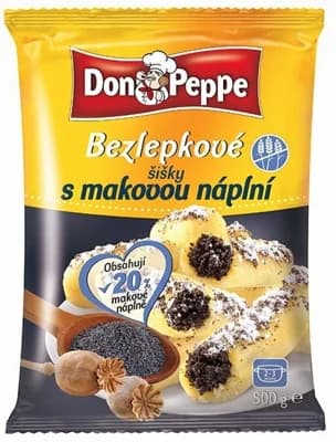 Don Peppe Bezlepkové šišky s makovou náplní