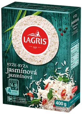 Lagris Rýže jasmínová 4 varné sáčky