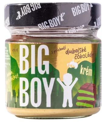 BIG BOY® Pistáciový krém s příchutí dubajské čokolády