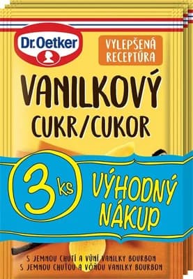 Dr.Oetker Vanilkový cukr 3×8 g