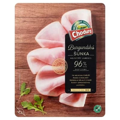Šunka burgundská nejvyšší jakosti chlaz. 100 g