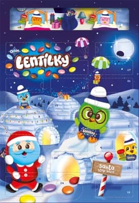 ORION Adventní kalendář s lentilkami