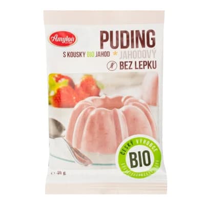 Amylon Pudink jahodový BZL BIO