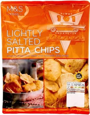 Marks & Spencer Pita chipsy jemně solené