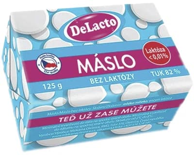 Delacto Máslo se sníženým obsahem laktózy