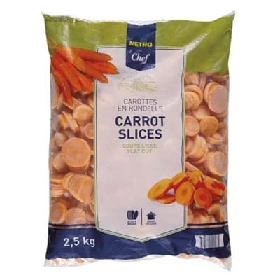 METRO Chef Mrkev plátky mraž. 2,