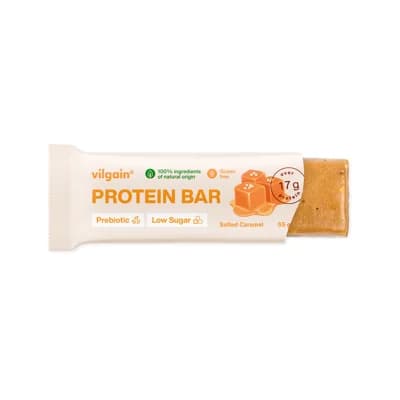 Vilgain Prebiotic Protein Bar Low Sugar – slaný karamel