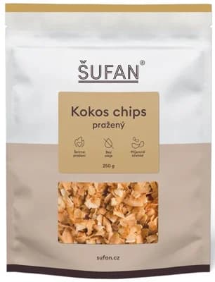 Šufan Kokos Chips Pražený