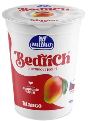 Milko Bedřich smetanový jogurt mango 10%