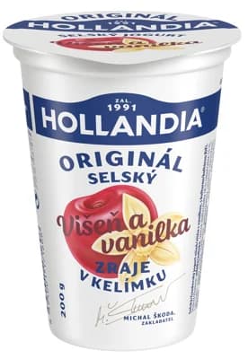 Hollandia Selský jogurt višeň-vanilka