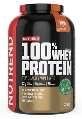 Nutrend 100% Whey Protein - čokoláda/lískový oříšek