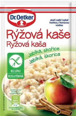 Dr.Oetker Rýžová kaše jablko a skořice bez lepku