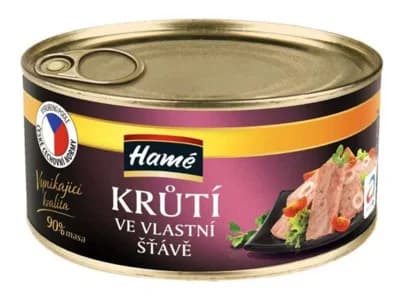 Hamé Krůtí maso ve vlastní šťávě