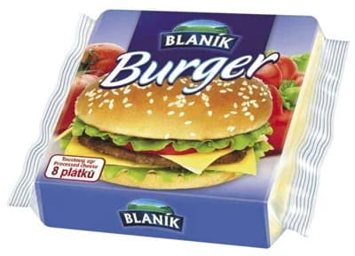 Blaník Burger plátkový sýr (35%)