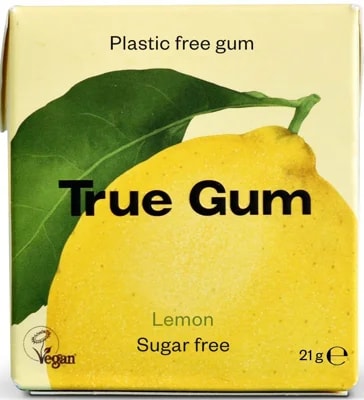 True Gum Žvýkačky citron