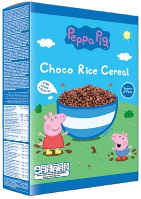Peppa Pig Čokoládové cereálie s vitamíny
