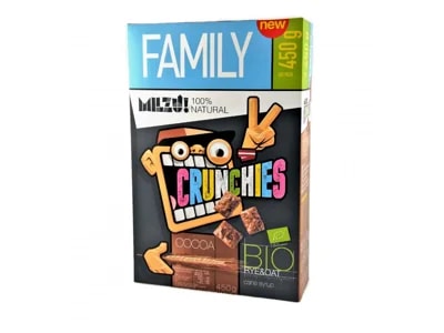 Milzu! - BIO Cereální obdélníčky s kakaem