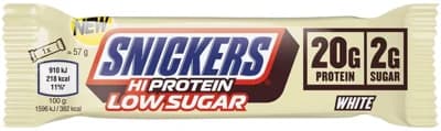 Mars Protein Snickers HiProtein Low Sugar Bar - Bílá čokoláda
