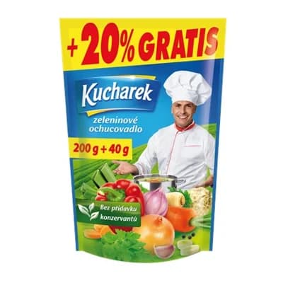 Kucharek Ochucovadlo 4 x