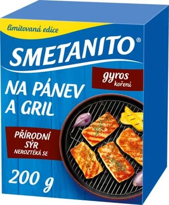 Smetanito Sýr na pánev a gril gyros