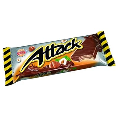 Attack Oplatka lískový oříšek 48 x