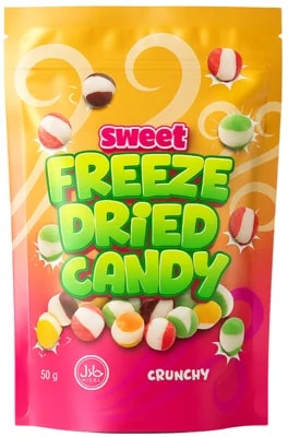 Crunchy Mrazem sušené bonbony