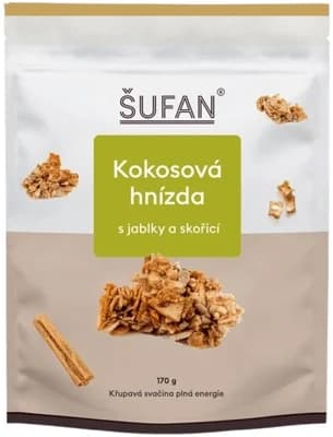 Šufan Kokosová hnízda - s jablky