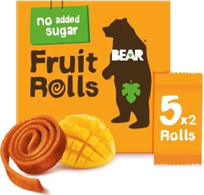 Bear Fruit Rolls ovocné plátky Mango 5x20g