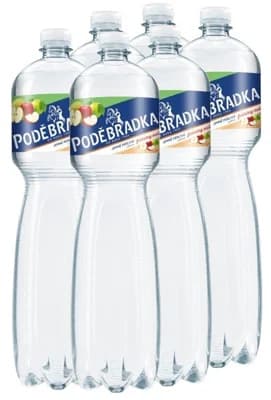Poděbradka Mošt jablečný 6x1,5L