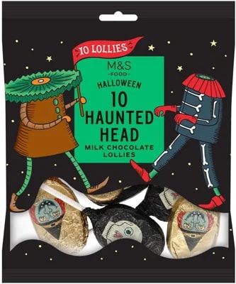 Marks & Spencer Lízátka z mléčné čokolády