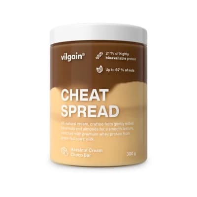 Vilgain Cheat Spread – Lískooříškový krém s čokoládou