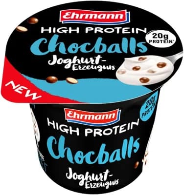 Ehrmann High Protein Joghurt Chocballs Classic
