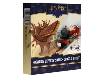 Harry Potter Sušenky ve tvaru jízdenky do Bradavic s mléčnou čokoládou