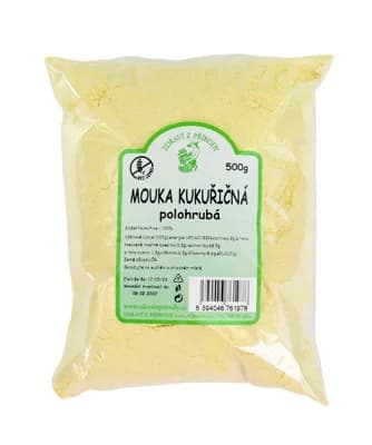 Zdraví z přírody Mouka kukuřičná polohrubá