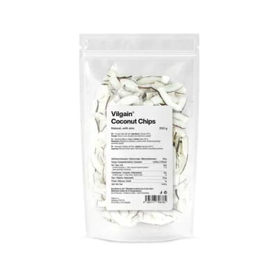 Vilgain Kokosové chipsy se slupkou