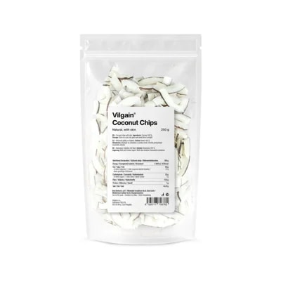 Vilgain Kokosové chipsy se slupkou