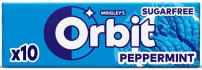 Wrigley's Orbit Peppermint Žvýkačky bez cukru